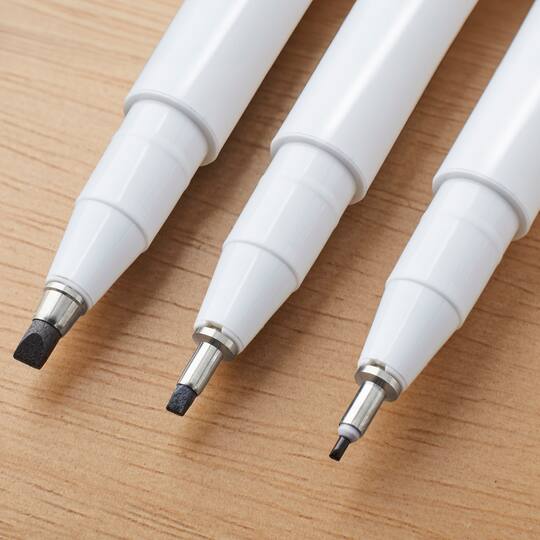 Speedball® Elegant Writer® 3-Piece Black Flat Tip Set